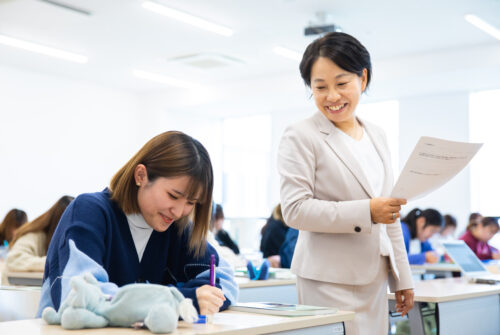 先生って楽しい仕事だよ！②こども学科 小倉定枝教授に聞く